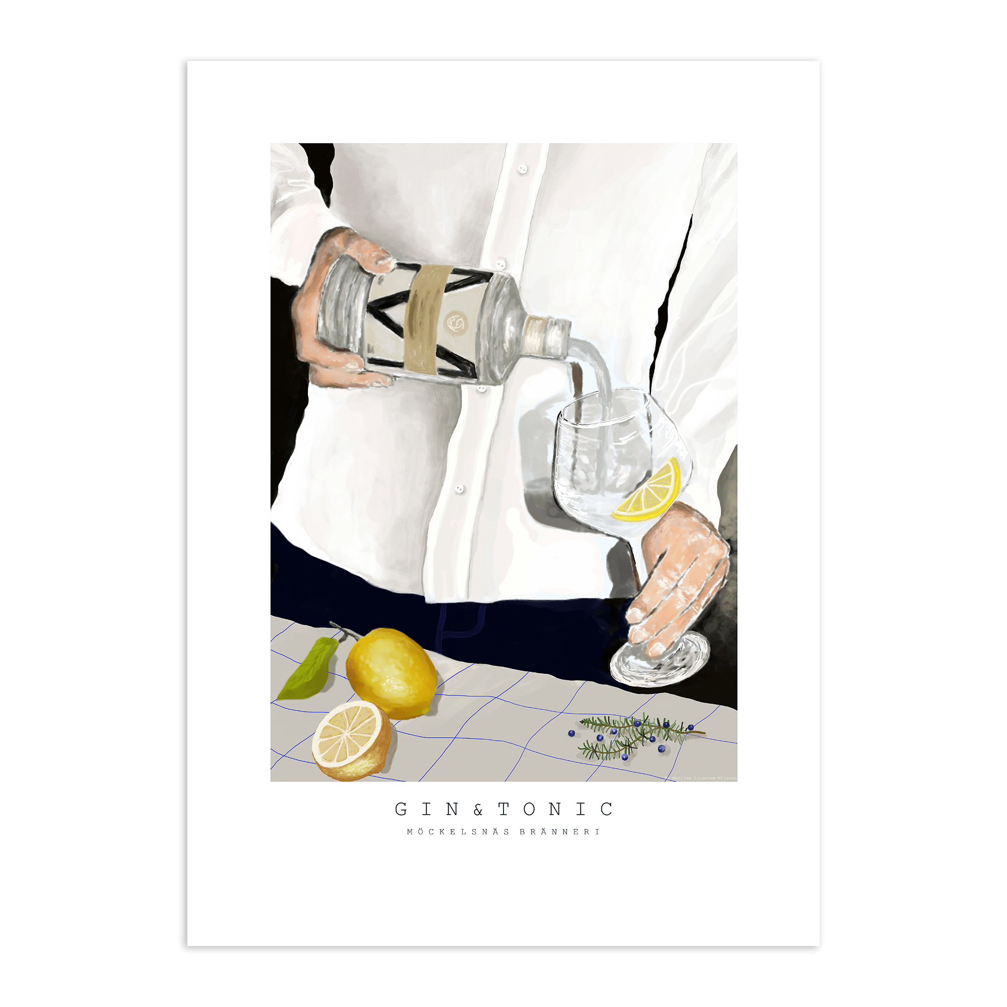 Elevate Your Home Bar with Gin-Inspired Posters